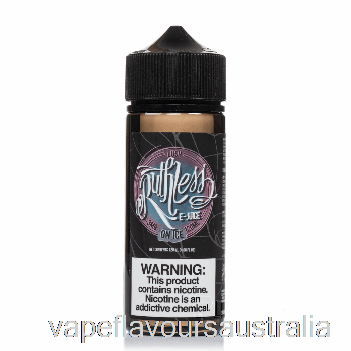 Vape Nicotine Australia Lush On Ice - Ruthless Vapor - 120mL 6mg